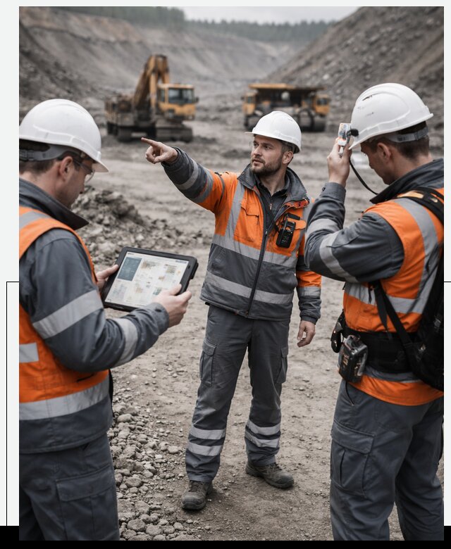 Система контроля персонала для горнодобывающей отрасли в Боре