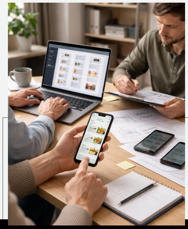 Разработка мобильного приложения торговой сети в Боре