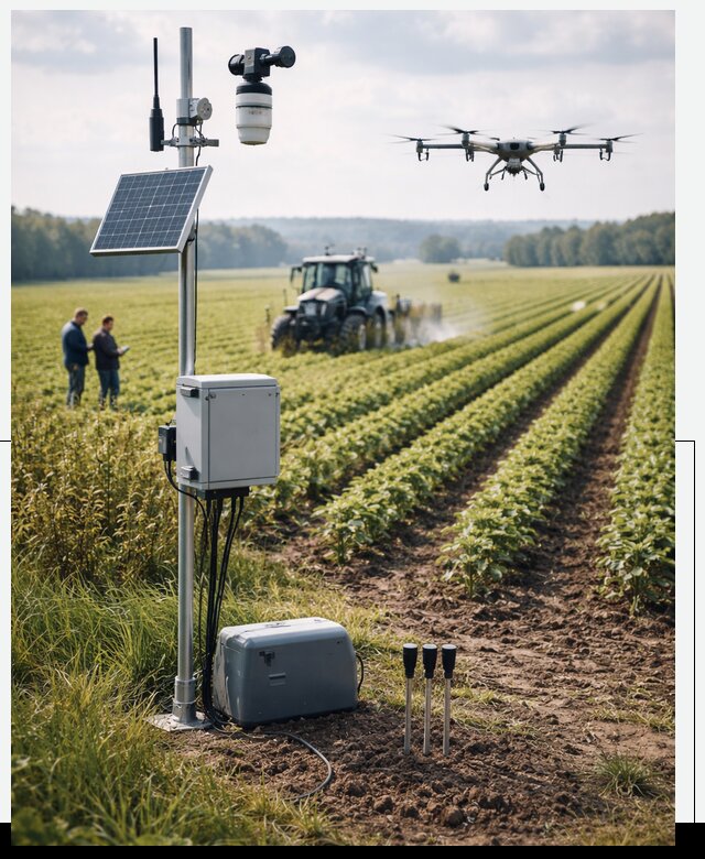 Разработка IoT мониторинга полей в Боре от 8832 р. | АвикейБор