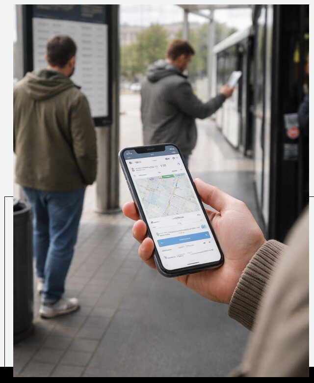 Мобильное приложение для пассажиров в Боре с оплатой и расписанием